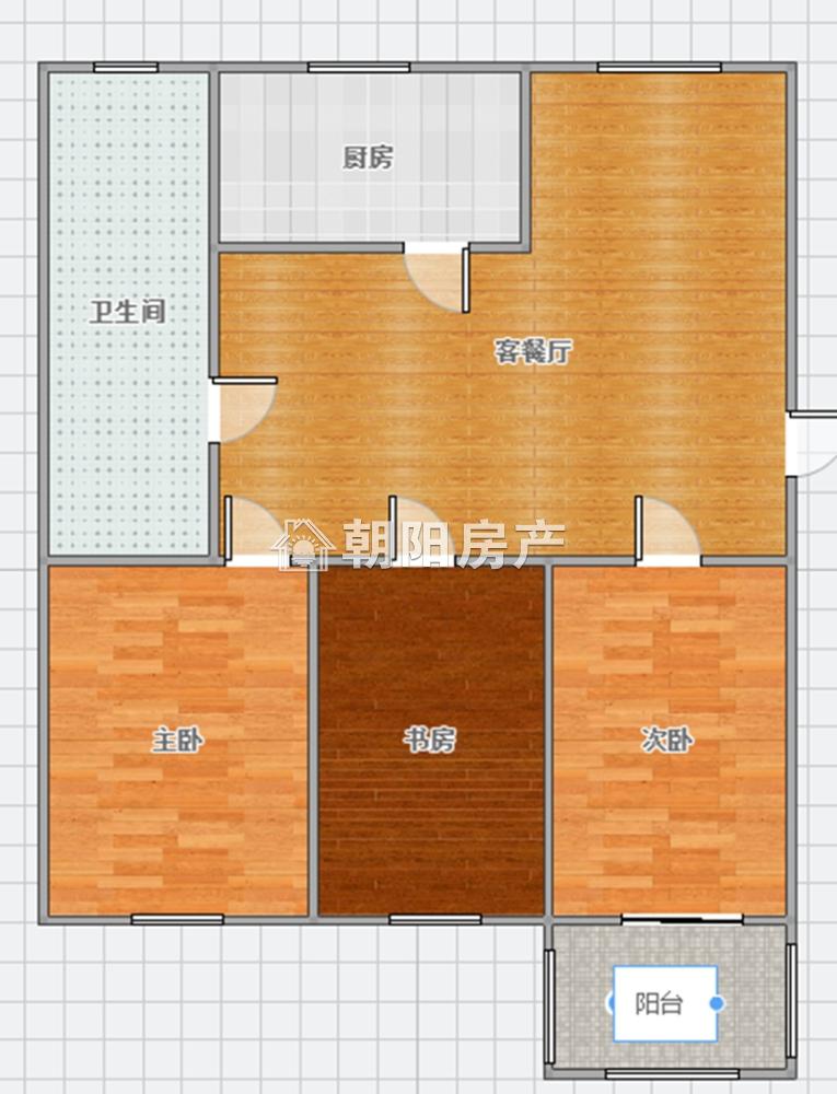 龙泉北村3室2厅1卫99.89平方50.00万