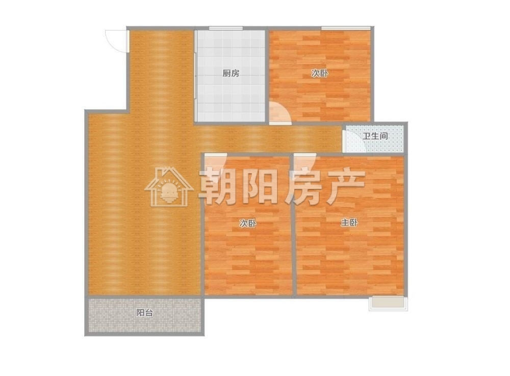泉山湖公园里3室2厅1卫100.49平方67.00万