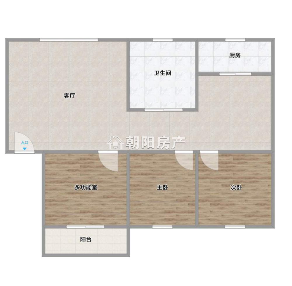 龙泉村3室2厅1卫119.39平方1000元/月