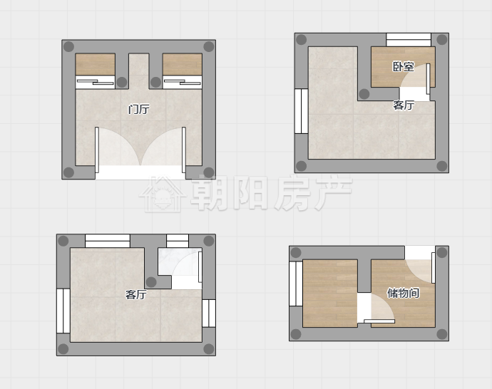 长江商贸城精品装饰广场5室3厅2卫185.31平方